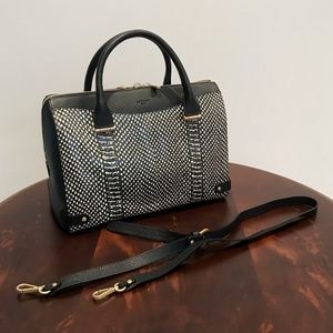 L.K Bennett TT Rosamund White Black Bag